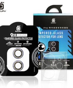 Apple iPhone 12 iRings雙色玻璃手機鏡頭保護環 49