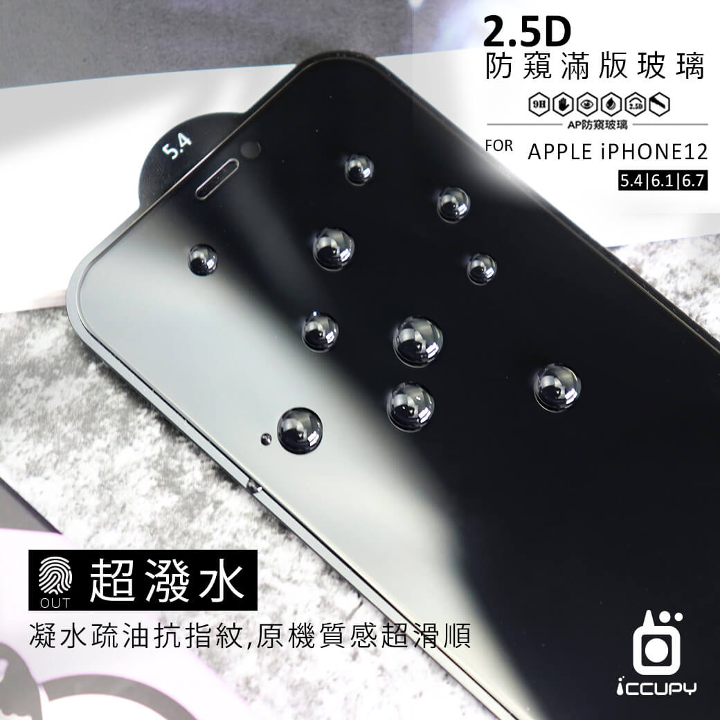 Apple iPhone 2.5D PRIVACY 防窺玻璃保護貼